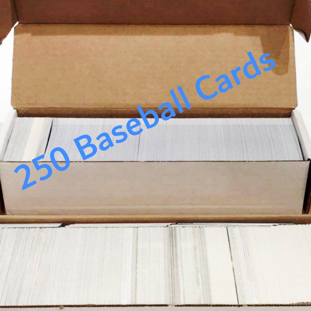 Baseball Cards Lot Set Box Old